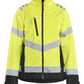 Blaklader Dames High Vis Jack 47611977 shell HiVis waterdicht winddicht fluo geel-zwart(3399)