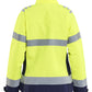 Blaklader Dames High Vis Winterjas 47621977 HiVis fluo geel-marineblauw(3389)
