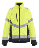 Blaklader Dames High Vis Winterjas 47621977 HiVis fluo geel-zwart(3399)
