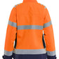 Blaklader Dames High Vis Winterjas 47621977 HiVis fluo oranje-marineblauw(5389)