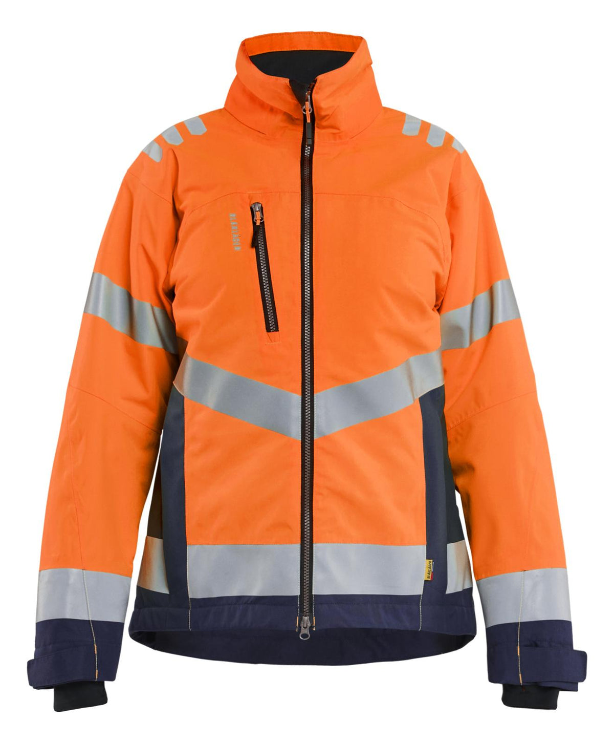 Blaklader Dames High Vis Winterjas 47621977 HiVis fluo oranje-marineblauw(5389)