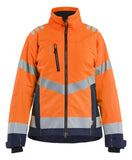 Blaklader Dames High Vis Winterjas 47621977 HiVis fluo oranje-marineblauw(5389)