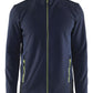 Blaklader Wind regen sneeuw Unite Microfleecevest 47651010 donker marineblauw-fluo geel(8633)