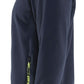Blaklader Wind regen sneeuw Unite Microfleecevest 47651010 donker marineblauw-fluo geel(8633)
