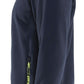 Blaklader Wind regen sneeuw Unite Microfleecevest 47651010 donker marineblauw-fluo geel(8633)