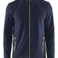 Blaklader Wind regen sneeuw Unite Microfleecevest 47651010 donker marineblauw-fluo geel(8633)