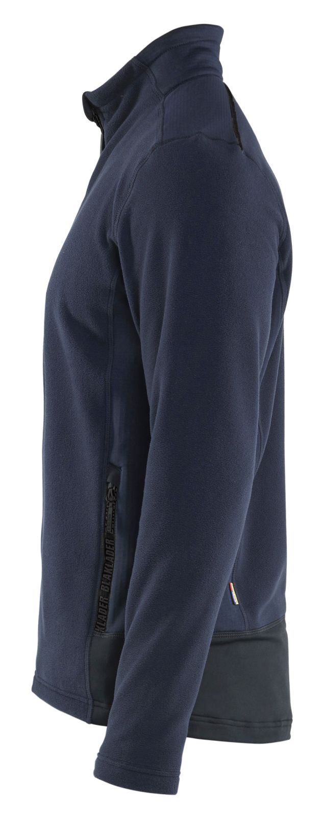 Blaklader Wind regen sneeuw Unite Microfleecevest 47651010 donker marineblauw-zwart(8699)