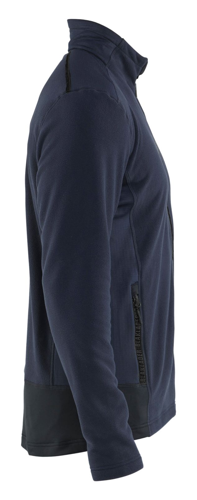 Blaklader Wind regen sneeuw Unite Microfleecevest 47651010 donker marineblauw-zwart(8699)