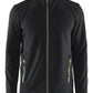 Blaklader Wind regen sneeuw Unite Microfleecevest 47651010 zwart-fluo geel(9933)