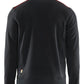 Blaklader Wind regen sneeuw Unite Microfleecevest 47651010 zwart-rood(9956)