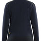 Blaklader Wind regen sneeuw Unite Dames Microfleecevest 47661010 donker marineblauw-fluo geel(8633)