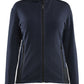 Blaklader Wind regen sneeuw Unite Dames Microfleecevest 47661010 donker marineblauw-zwart(8699)