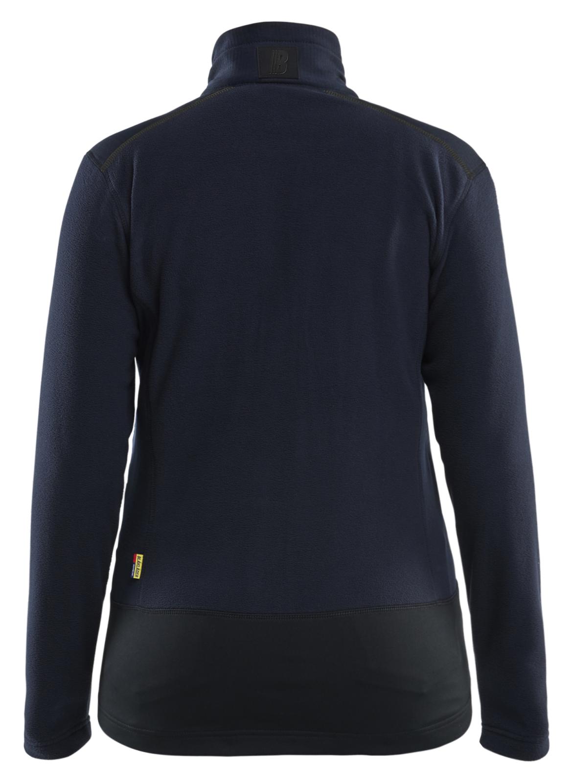 Blaklader Wind regen sneeuw Unite Dames Microfleecevest 47661010 donker marineblauw-zwart(8699)