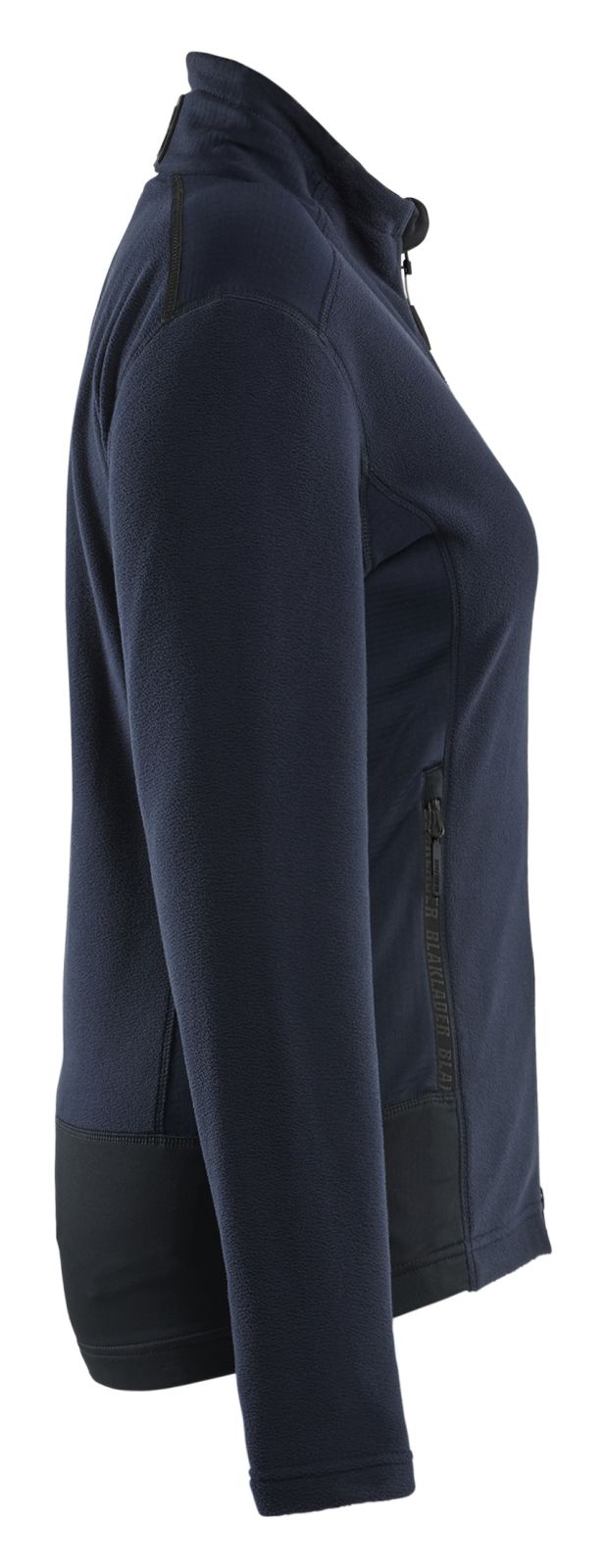 Blaklader Wind regen sneeuw Unite Dames Microfleecevest 47661010 donker marineblauw-zwart(8699)