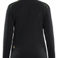Blaklader Wind regen sneeuw Unite Dames Microfleecevest 47661010 zwart-fluo geel(9933)