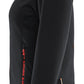 Blaklader Wind regen sneeuw Unite Dames Microfleecevest 47661010 zwart-rood(9956)
