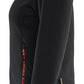 Blaklader Wind regen sneeuw Unite Dames Microfleecevest 47661010 zwart-rood(9956)