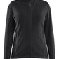 Blaklader Wind regen sneeuw Unite Dames Microfleecevest 47661010 zwart-middelgrijs(9996)