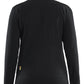 Blaklader Wind regen sneeuw Unite Dames Microfleecevest 47661010 zwart-middelgrijs(9996)