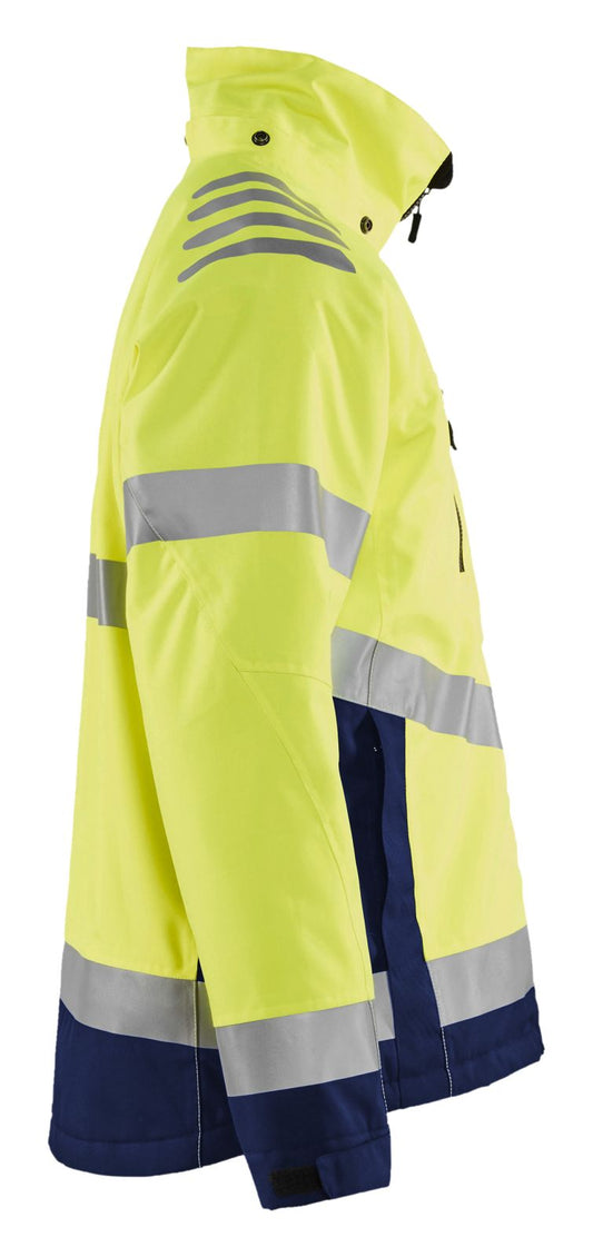Blaklader Jassen 47801977 HiVis fluo geel-marineblauw(3389)