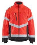Blaklader Jassen 47801977 HiVis fluo rood-zwart(5599)