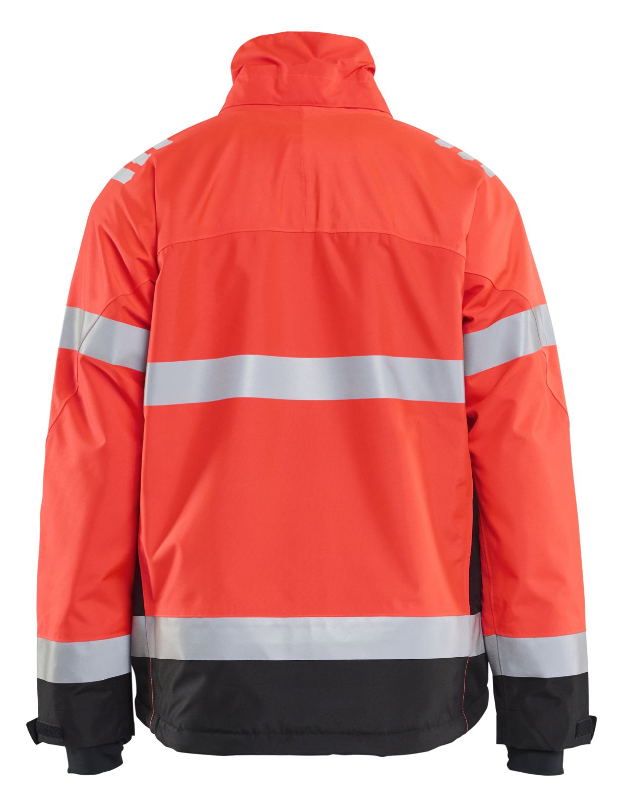Blaklader Jassen 47801977 HiVis fluo rood-zwart(5599)