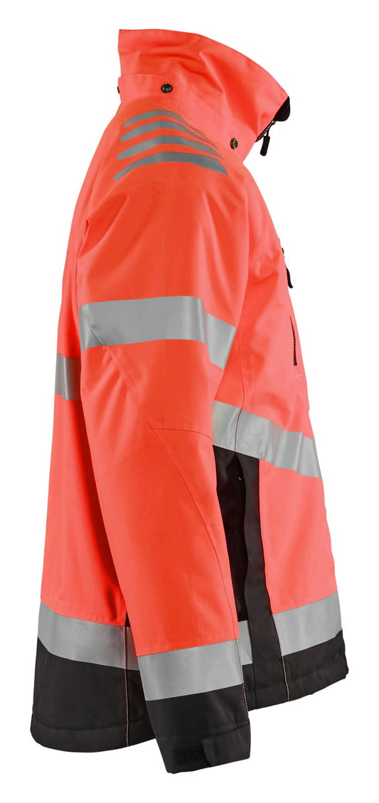 Blaklader Jassen 47801977 HiVis fluo rood-zwart(5599)