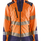 Blaklader Dames High Vis Jack 47912513 Softshell HiVis fluo oranje-marineblauw(5389)