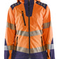 Blaklader Dames High Vis Jack 47912513 Softshell HiVis fluo oranje-marineblauw(5389)