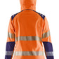 Blaklader Dames High Vis Jack 47912513 Softshell HiVis fluo oranje-marineblauw(5389)