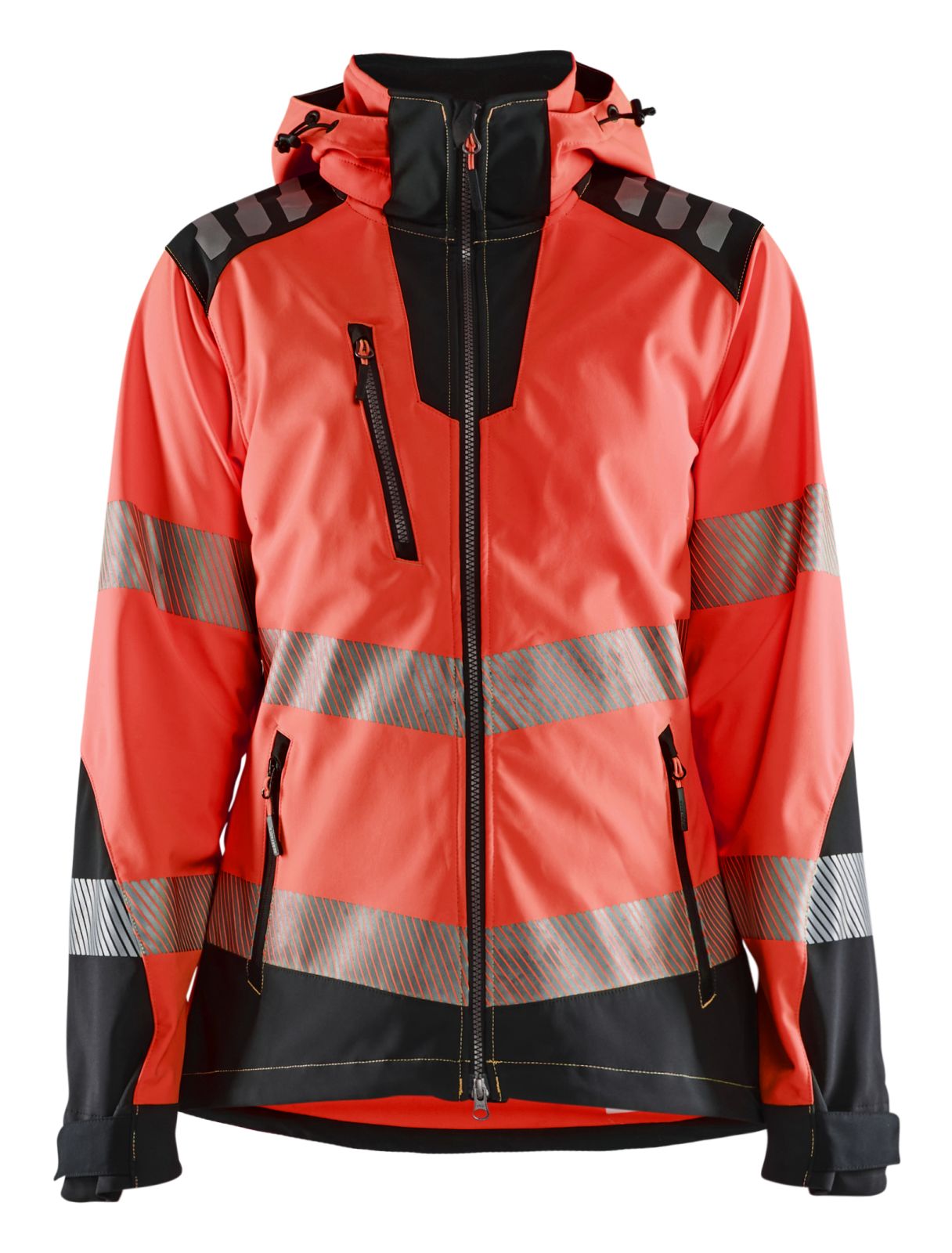 Blaklader jacks 47912513 fluo rood-zwart(5599)