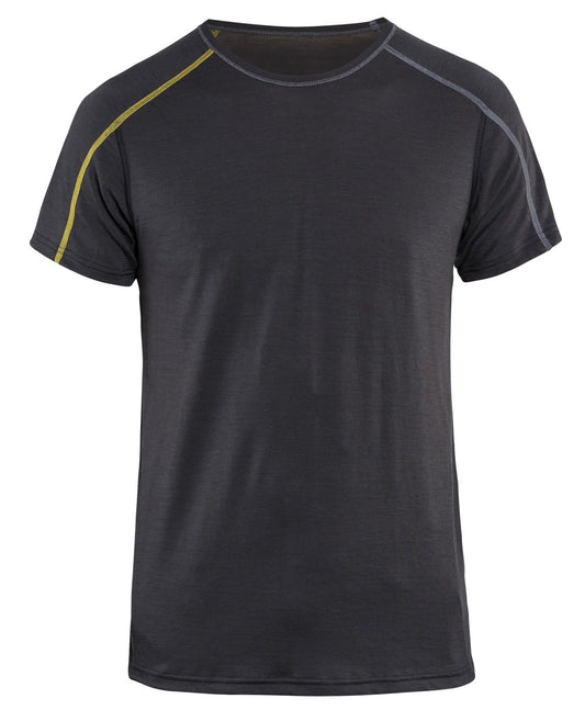 Blaklader Ondershirts 47981734 donkergrijs-geel(9835)
