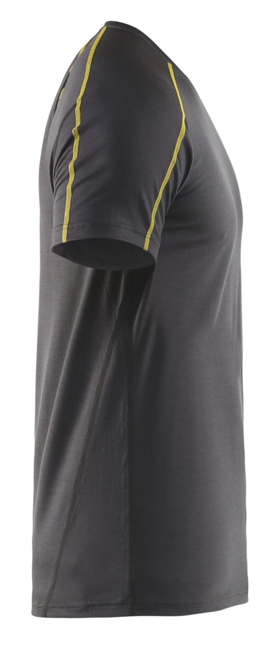 Blaklader Ondershirts 47981734 donkergrijs-geel(9835)