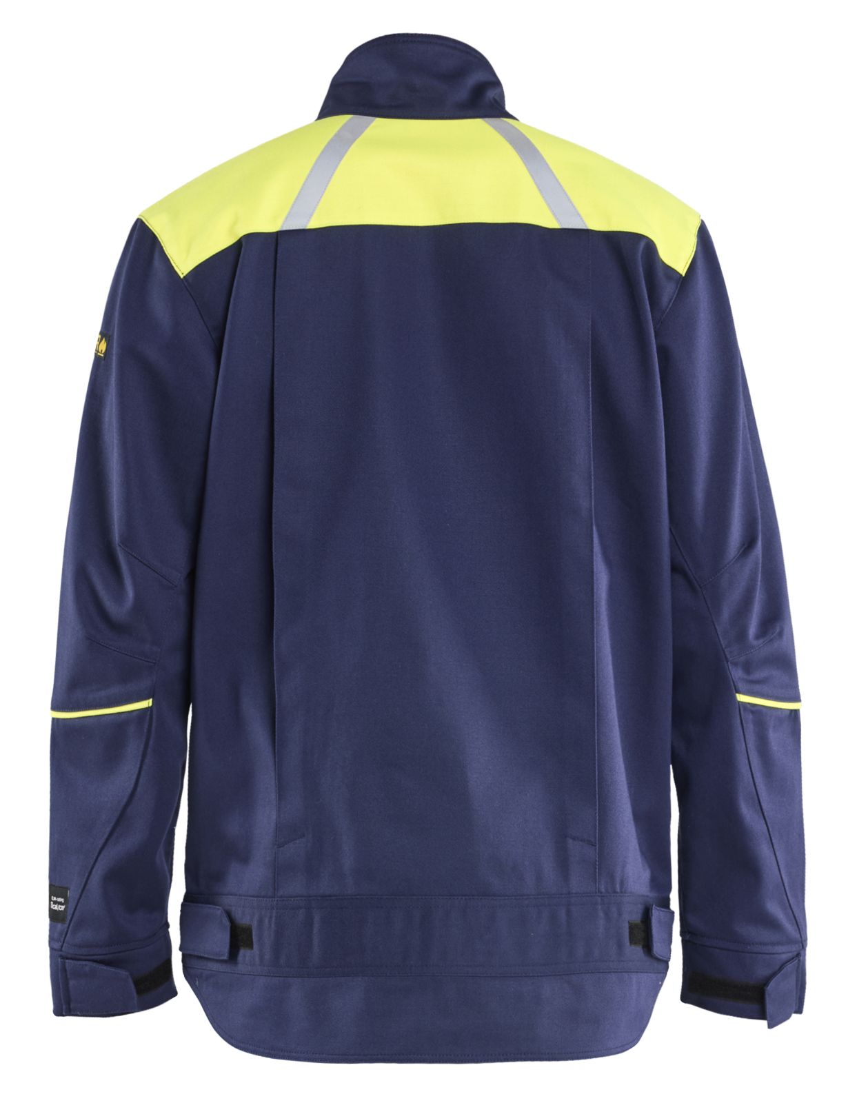 Blaklader Jassen 48011501 Vlamvertragend marineblauw-geel(8933)