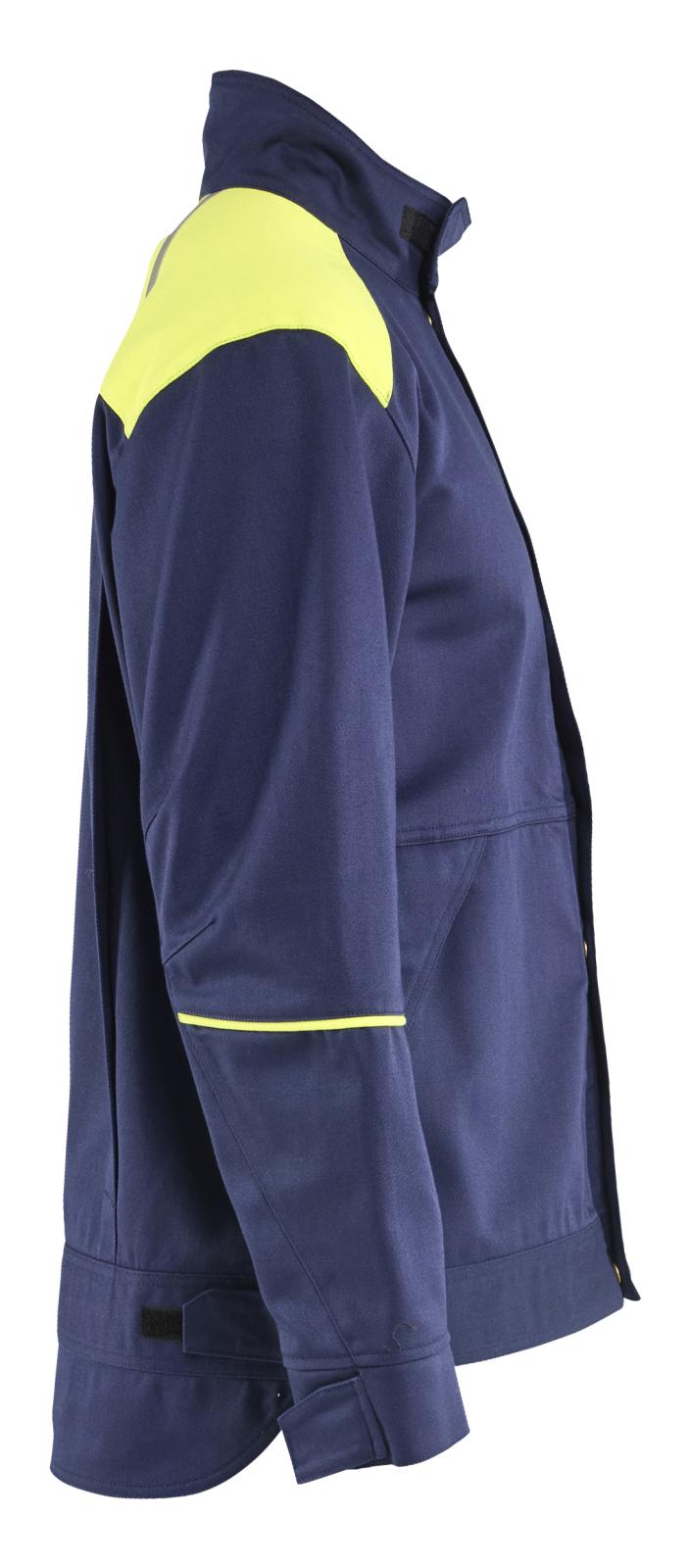 Blaklader Jassen 48011501 Vlamvertragend marineblauw-geel(8933)