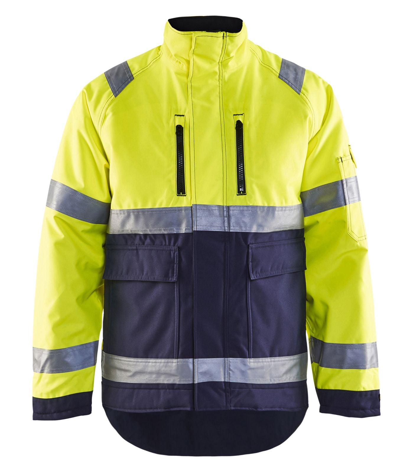 Blaklader Jassen 48271977 HiVis geel-marineblauw(3389)
