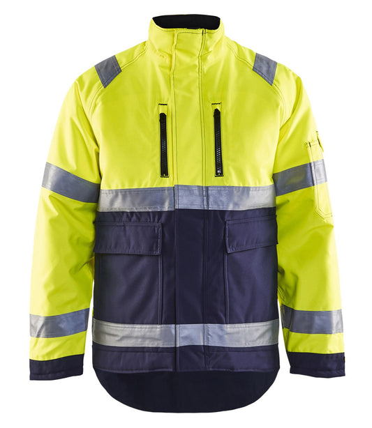Blaklader Jassen 48271977 HiVis geel-marineblauw(3389)