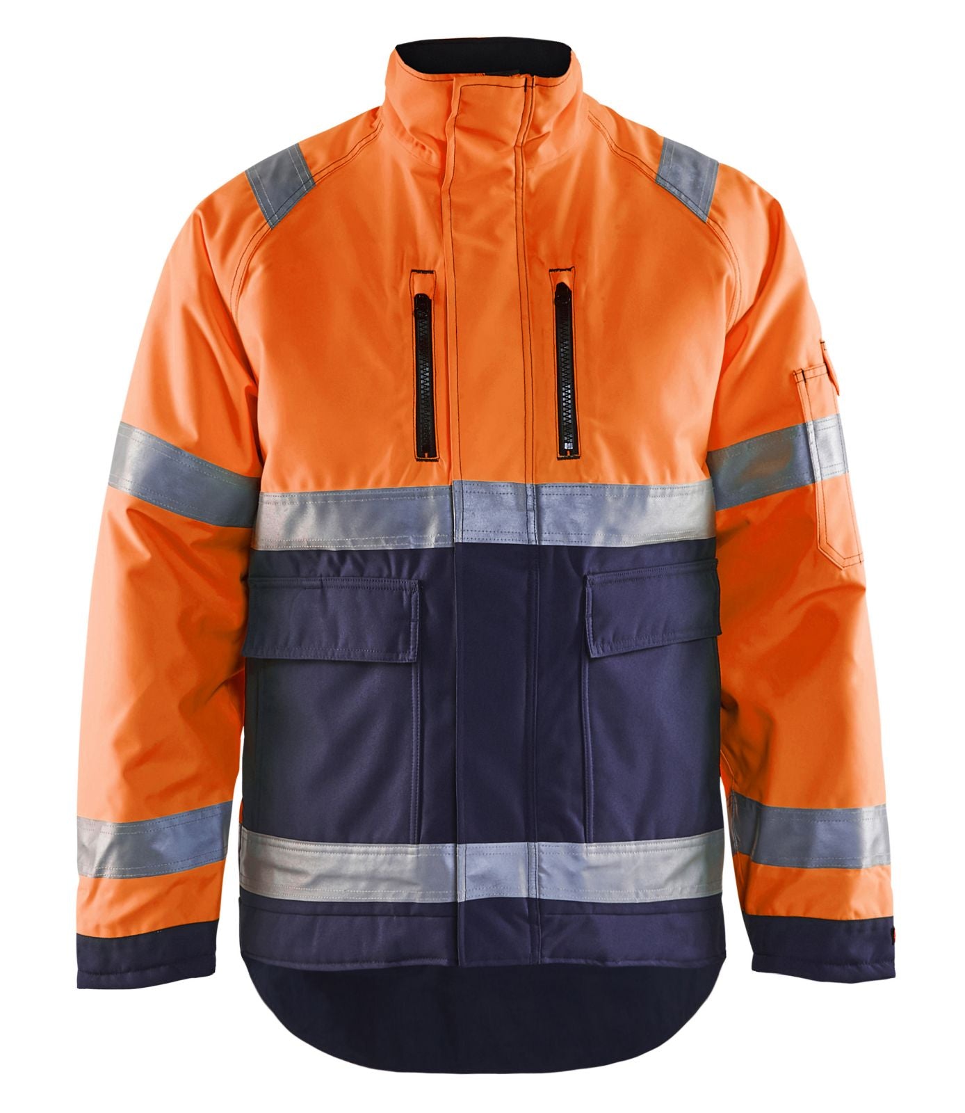 Blaklader Jassen 48271977 HiVis oranje-marineblauw(5389)