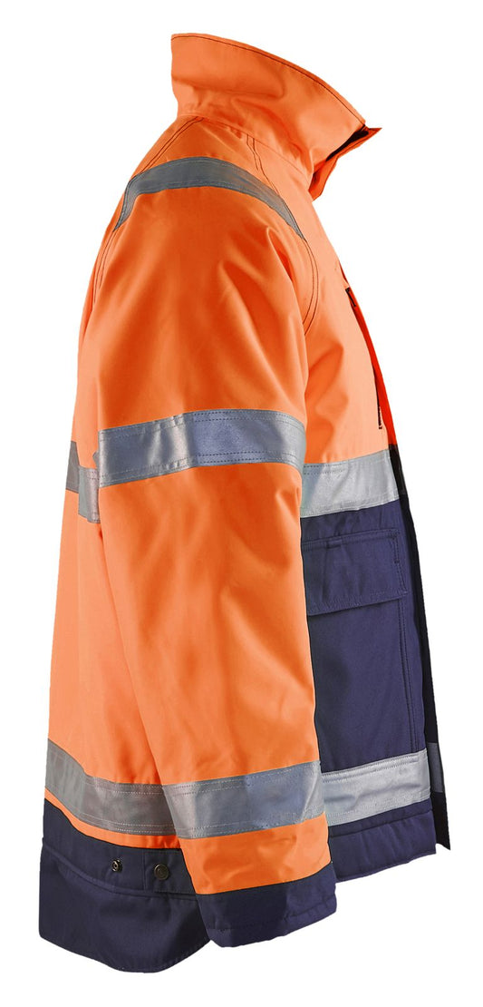 Blaklader Jassen 48271977 HiVis oranje-marineblauw(5389)