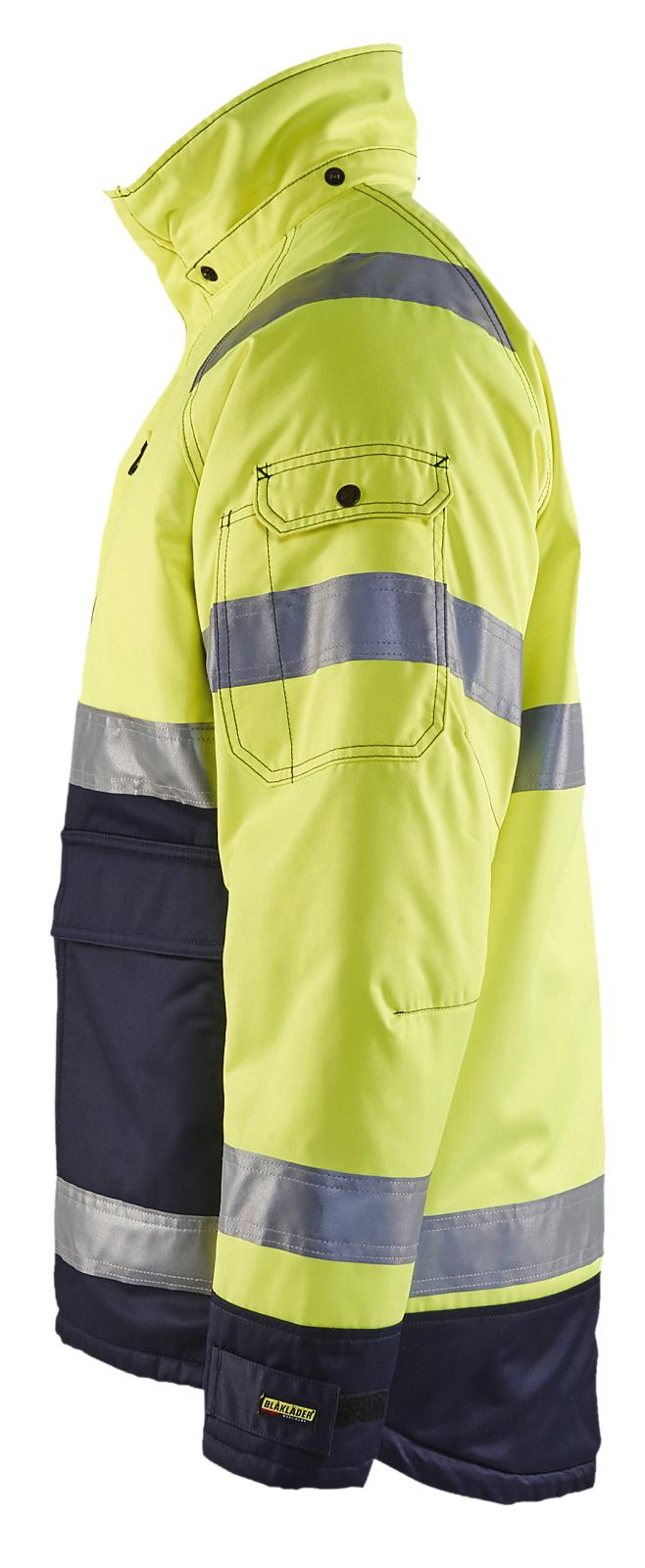Blaklader Jassen 48281900 HiVis geel-marineblauw(3389) Klant 484