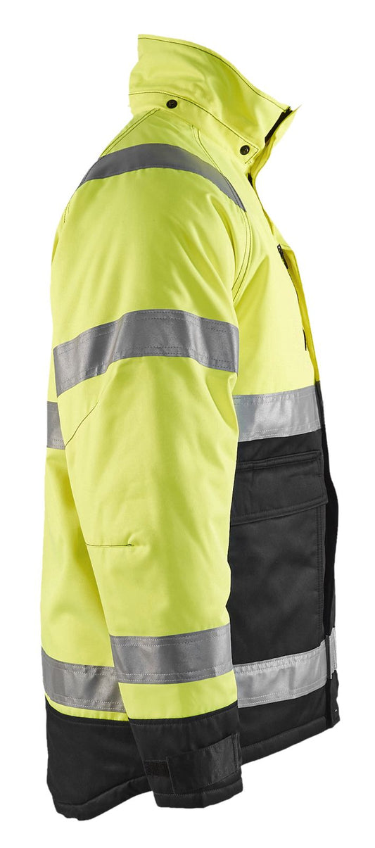 Blaklader Jassen 48281900 HiVis geel-zwart(3399)