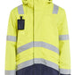 Blaklader Jassen 48371977 HiVis fluo geel-marineblauw(3389)