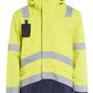 Blaklader Jassen 48371977 HiVis fluo geel-marineblauw(3389)
