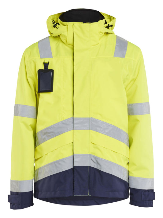 Blaklader Jassen 48371977 HiVis fluo geel-marineblauw(3389)
