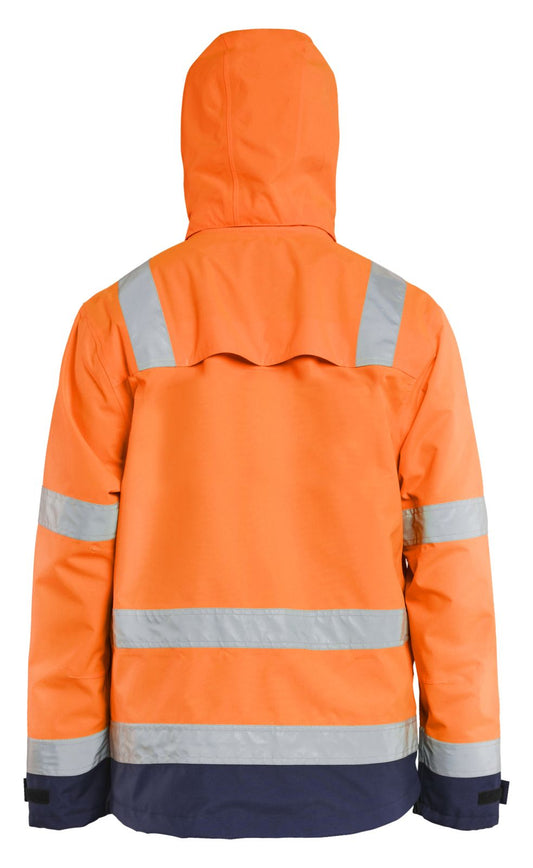Blaklader Jassen 48371977 HiVis fluo oranje-marineblauw(5389)