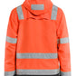 Blaklader Jassen 48371977 HiVis fluo rood-zwart(5599)