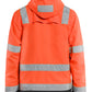 Blaklader Jassen 48371977 HiVis fluo rood-zwart(5599)