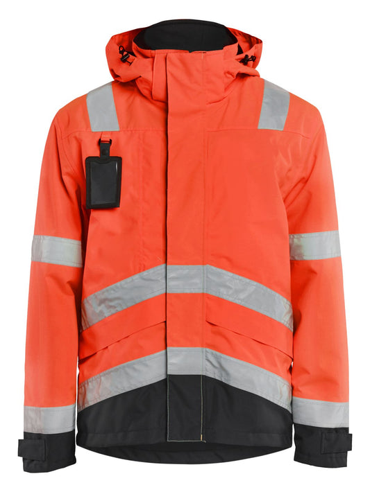 Blaklader Jassen 48371977 HiVis fluo rood-zwart(5599)