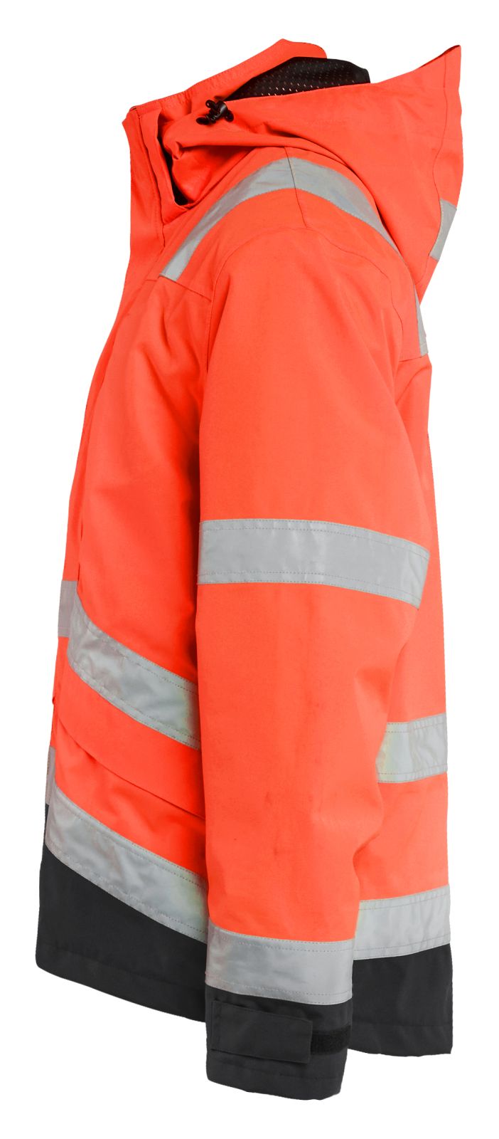 Blaklader Jassen 48371977 HiVis fluo rood-zwart(5599)