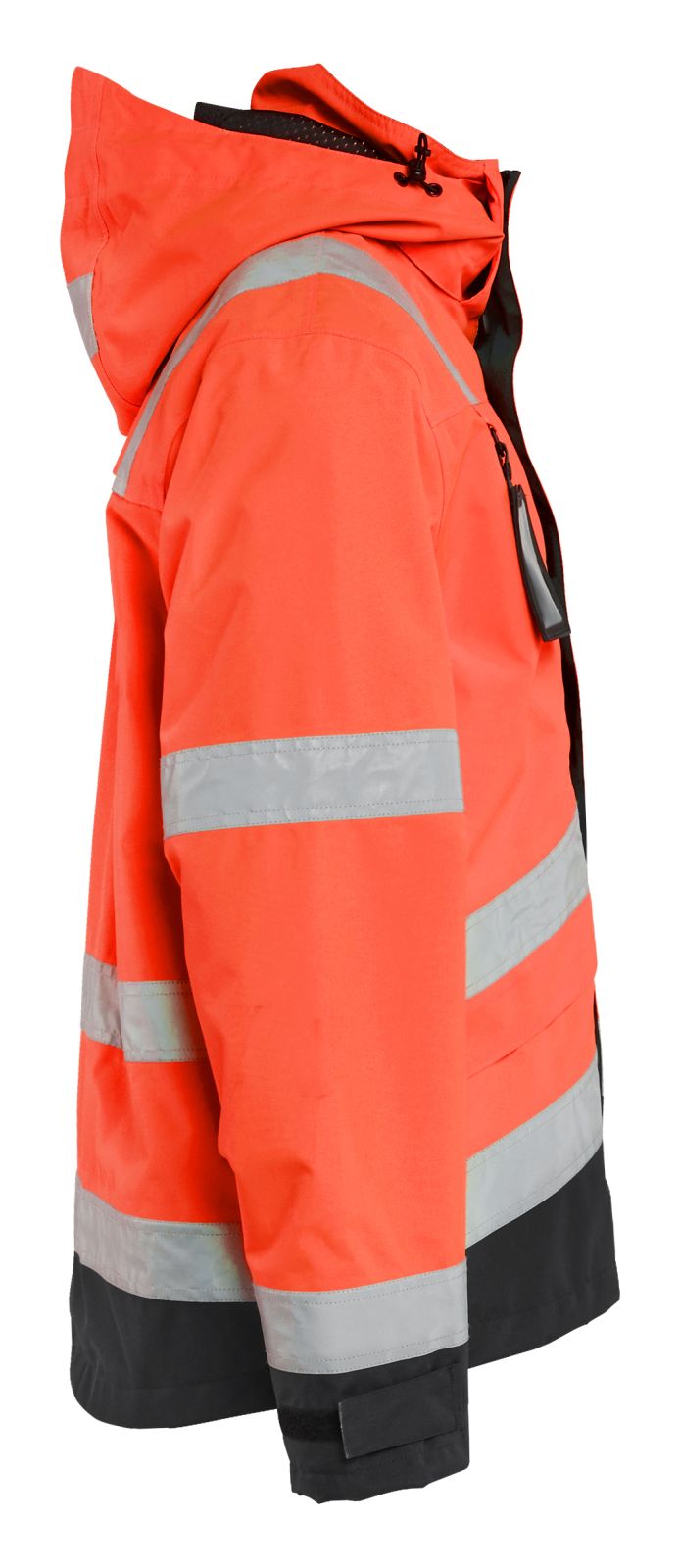 Blaklader Jassen 48371977 HiVis fluo rood-zwart(5599)